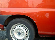 すりきず＋ヘコミ（小）